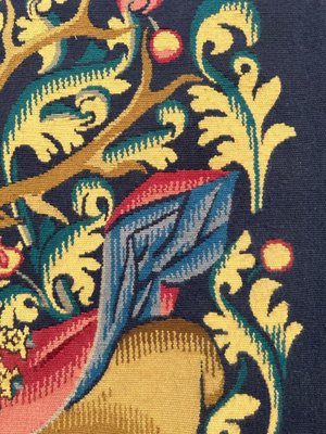 French Medieval Style Tapestry, 1940s-YMM-1823272