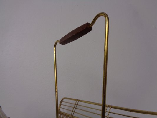 French Metal Magazine Rack, 1960s-RDW-2027964