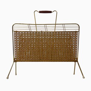 French Metal Magazine Rack, 1960s-RDW-2027964