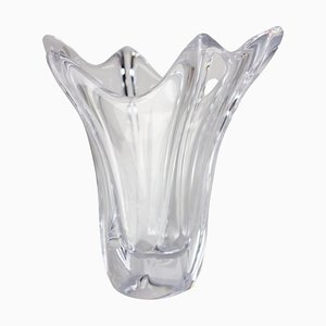 French Mid-Century Vase in Crystal from Daume Manufactures-RIU-1323205