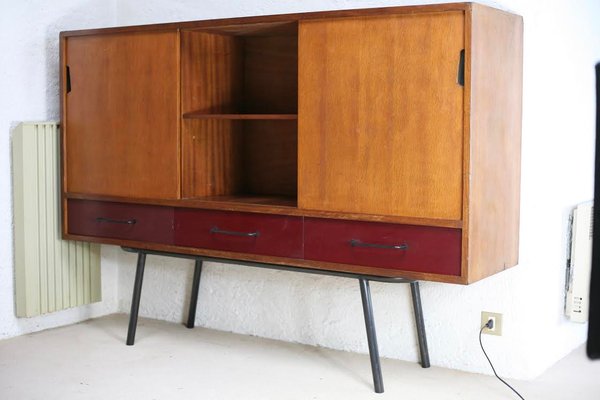 French Model Hutch 102 Cabinet by Janine Abraham for Meubles TV, 1953-MAO-557821