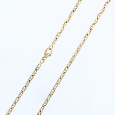 French Modern 18 Karat Yellow Gold Mesh Chain-OLU-1358700