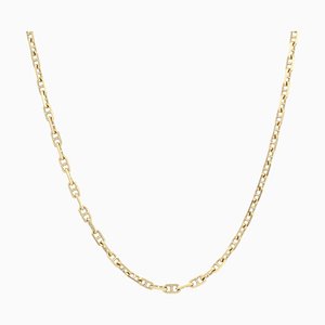 French Modern 18 Karat Yellow Gold Mesh Chain-OLU-1358700