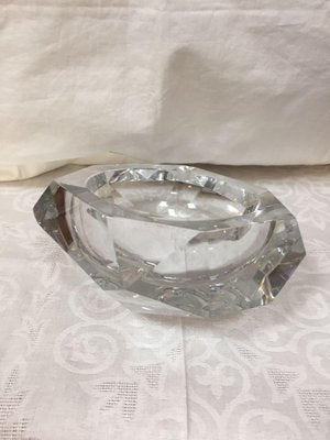 French Modern Faceted Ashtray in Baccarat Crystal, 20th Century-HQI-1335161