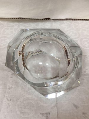 French Modern Faceted Ashtray in Baccarat Crystal, 20th Century-HQI-1335161