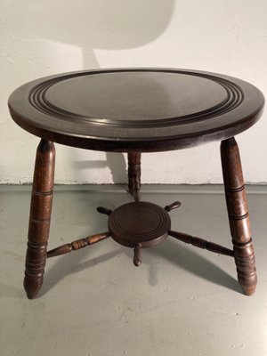 French Modernist Bobbin Coffee Table in the style of Charles Dudouyt-BHG-1317906