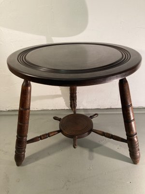 French Modernist Bobbin Coffee Table in the style of Charles Dudouyt-BHG-1317906