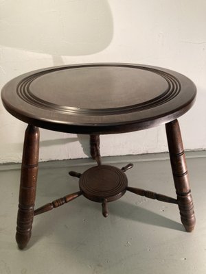 French Modernist Bobbin Coffee Table in the style of Charles Dudouyt-BHG-1317906