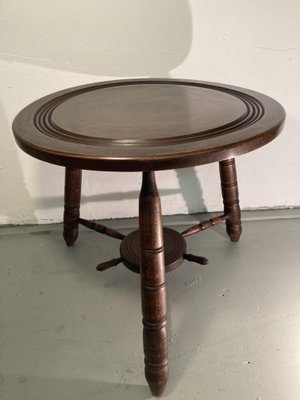 French Modernist Bobbin Coffee Table in the style of Charles Dudouyt-BHG-1317906