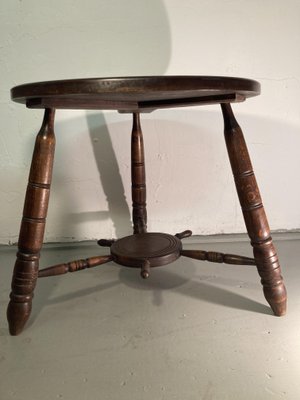 French Modernist Bobbin Coffee Table in the style of Charles Dudouyt-BHG-1317906