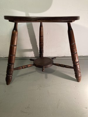 French Modernist Bobbin Coffee Table in the style of Charles Dudouyt-BHG-1317906