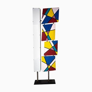 French Mondrian Painting Floor Lamp, 1960s-RIU-1421001