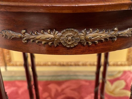 French Napoleon III Bronze Side Table-FLW-1402038