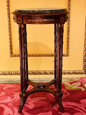 French Napoleon III Bronze Side Table-FLW-1402038