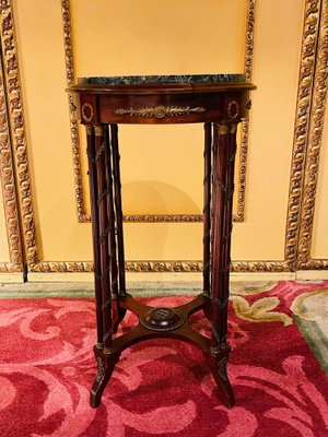 French Napoleon III Bronze Side Table-FLW-1402038