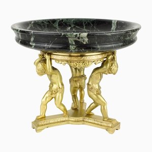 French Napoleon III Empire Bowl with Putti Decoration, 1860s or 1870s-KMT-1158622