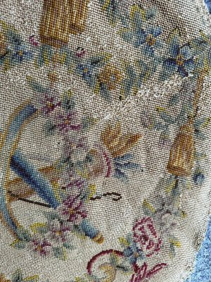 French Needlepoint Chair Cover Tapestry from Bobyrugs, 1890s-YMM-1818933