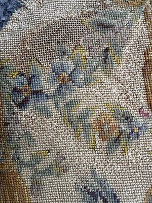 French Needlepoint Chair Cover Tapestry from Bobyrugs, 1890s-YMM-1818933