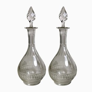 French Neoclassical Parisian Style Bottles by Beaux Arts,  Set of 2-QRS-800083