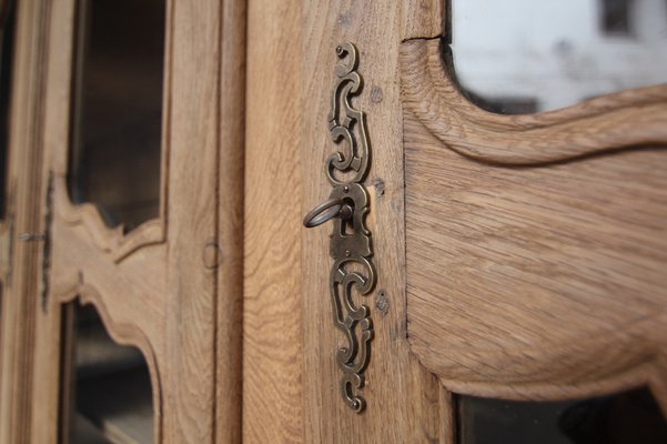 French Oak Buffet À Deux Corps Cabinet, 1800s-TAT-1729582