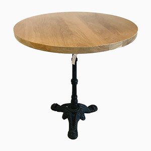 French Oak Cafe Table / Patio Table-LCQ-851465