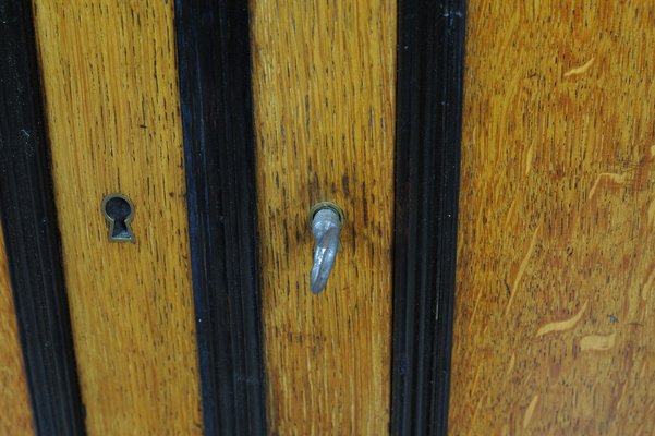 French Oak Corner Cabinet, Late 19th Century-GAP-1735165