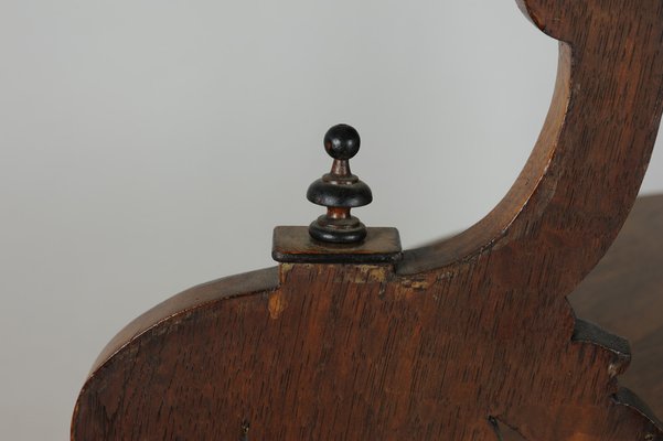 French Oak Corner Cabinet, Late 19th Century-GAP-1735165