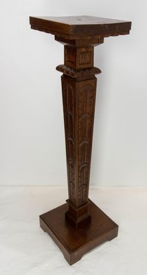 French Oak Plant Holder in the Louis Xiii Style, 1955-RIU-1718893