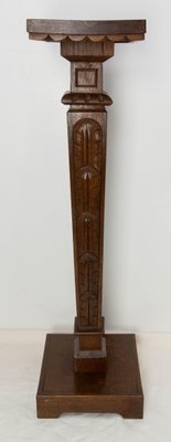 French Oak Plant Holder in the Louis Xiii Style, 1955-RIU-1718893