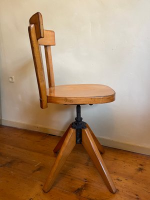 French Office Swivel Chair, 1950s-OFB-2021418