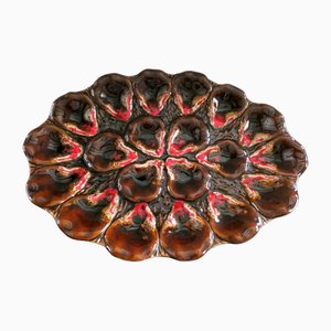 French Oyster Platter from Vallauris 1950s-ZPI-1702825