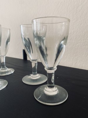 French Pastis Glasses, 1900s, Set of 4-JO-1783337