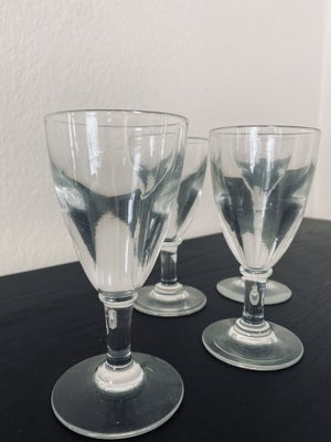 French Pastis Glasses, 1900s, Set of 4-JO-1783337