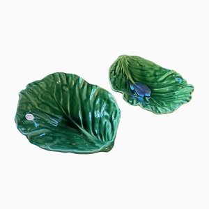 French Pottery Leaves, Set of 2-TEP-1401558