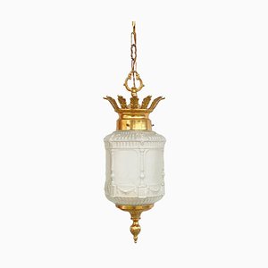 French Regency Lantern Pendant, 1960s-GYX-1396593