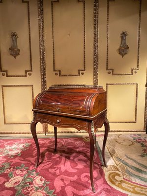 French Roll-Up Secretaire in Transition Style, 1890s-FLW-1402083