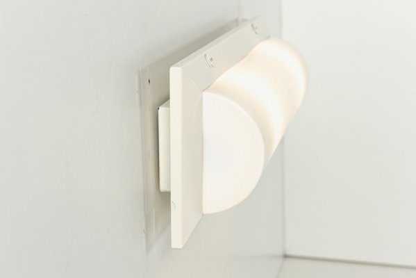 French Sconce with Glass Reflector from Holophane, 1950s-LOB-848143