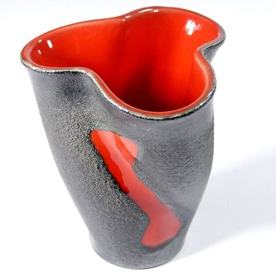 French Sculptural Vase from Elchinger, 1950s-GIW-742012