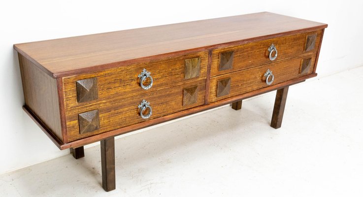 French Side or Console Table with Drawers, 1960s-RIU-1388018