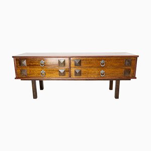 French Side or Console Table with Drawers, 1960s-RIU-1388018