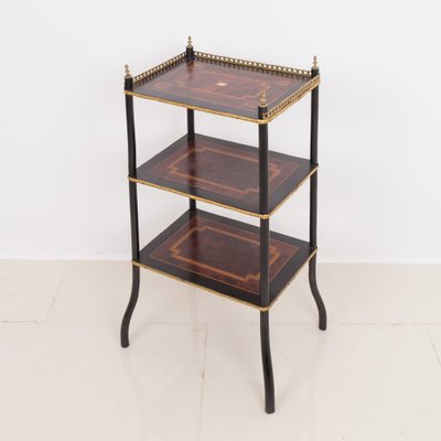 French Side Table in Marquetry, 1850-WZF-1387877