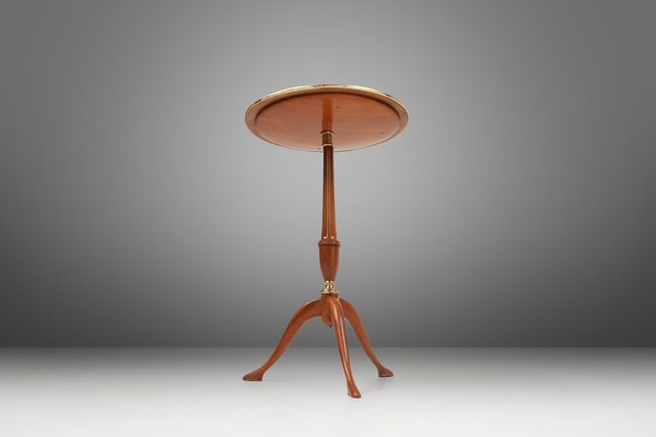 French Side Table with Special Feet, 1950s-YSY-1818278