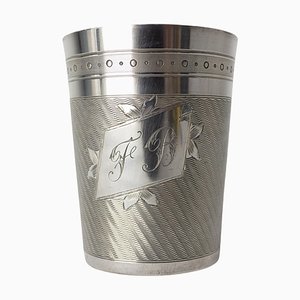 French Silver Metal Goblet, 1900s-RIU-1323197