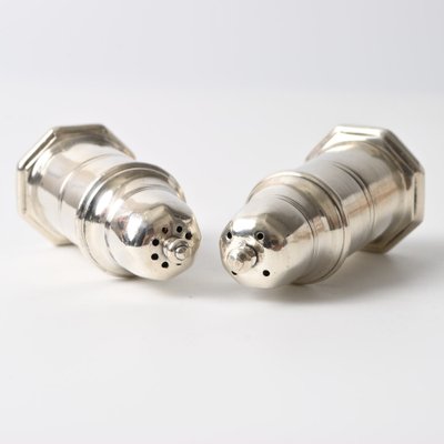 French Silver-Plated Salt and Pepper Shakers from Christofle, 1960s, Set of 2-IXK-1700636