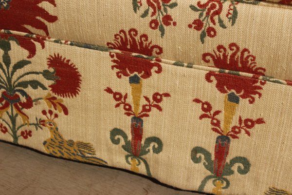 French Sofa Upholstered by the House Phelippeau, 1950s-WEQ-1138527