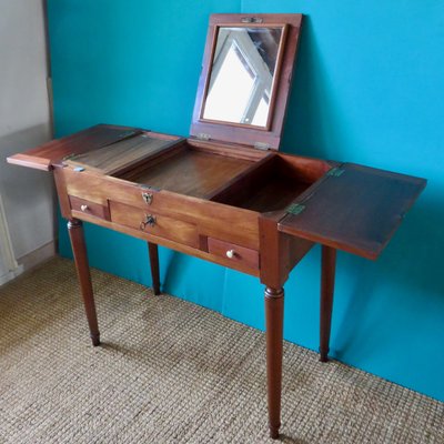 French Solid Cherry Console Table, 1770s-AC-906411