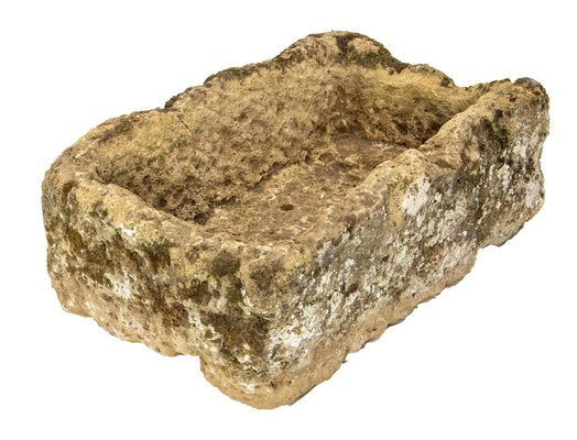 French Stone Jardiniere for Patio or Garden, 19th Century-RIU-1722008