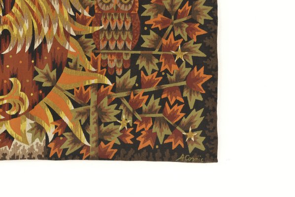 French Tapestry in Wool from Atelier De Lys, 1960s-LOB-1417061