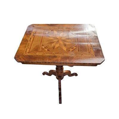 French Tripod Side Table in Rosewood-TCS-1794895