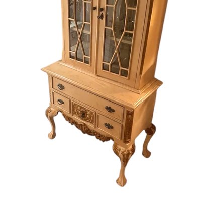 French Two Bodies Show Cabinet with Chest-TCS-2027822